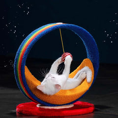 Galaxy Moon Ship Cat Bed &Cat Scratcher-Petroom
