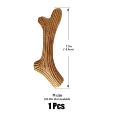GiGwi Wooden Antler Dog Chew Toy-Petroom
