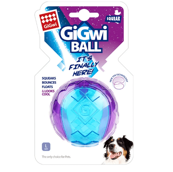 Gigwi Interactive G-Ball Series Squeaky Balls Dog Toy-Petroom