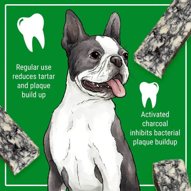 Himalayan Dog Chew Cheese Char With Activated Charcoal Medium-Petroom
