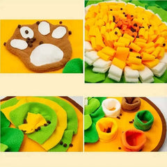 Interactive Bone Shape Snuffle Mat for Dogs & Cats-Petroom