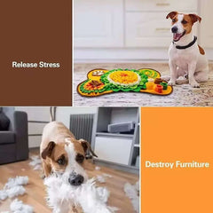Interactive Bone Shape Snuffle Mat for Dogs & Cats-Petroom