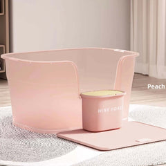 JellyGiant XL Macaron Open Cat Litter Box-Petroom