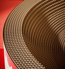 Jumbo Size Oval Cat Scratcher Lounge Bed Durable Corrugated Cardboard-Petroom