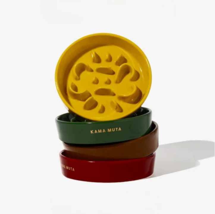 KAMA MUTA Ceramic Slow Feeder Bowl-Petroom KAMA MUTA Ceramic Slow Feeder Bowl-Petroom