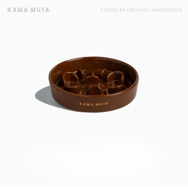 KAMA MUTA Ceramic Slow Feeder Bowl-Petroom KAMA MUTA Ceramic Slow Feeder Bowl-Petroom
