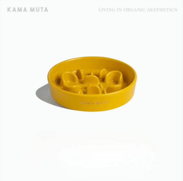 KAMA MUTA Ceramic Slow Feeder Bowl-Petroom KAMA MUTA Ceramic Slow Feeder Bowl-Petroom