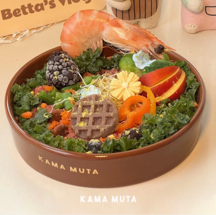 KAMA MUTA Ceramic Slow Feeder Bowl-Petroom KAMA MUTA Ceramic Slow Feeder Bowl-Petroom