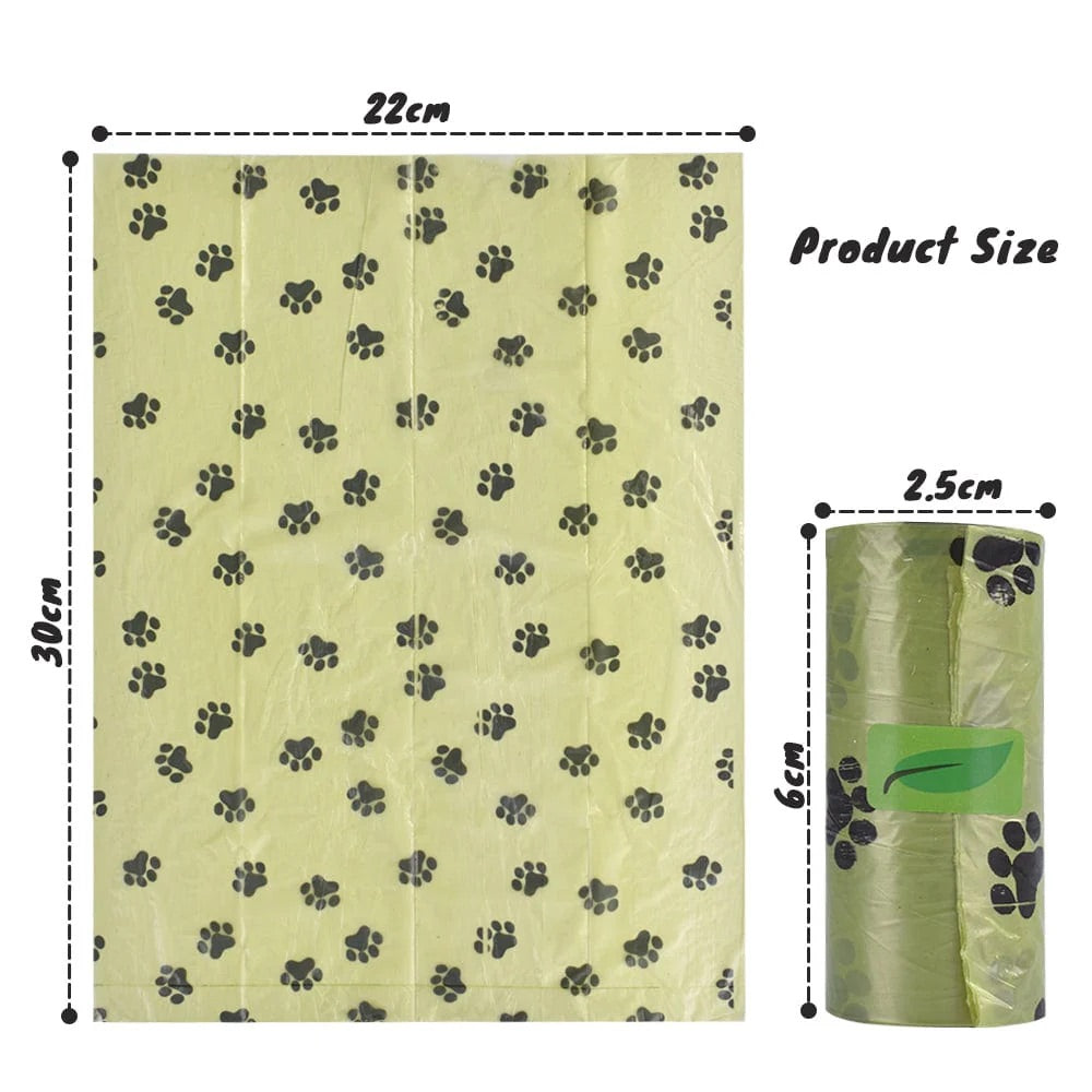 Living today 16 rolls Biodegradable Dog Poop Waste Bags 240 pcs-Petroom