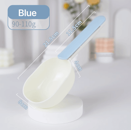 Long Handle With Clip Pet Food Scoop For Dog And Cat-Petroom