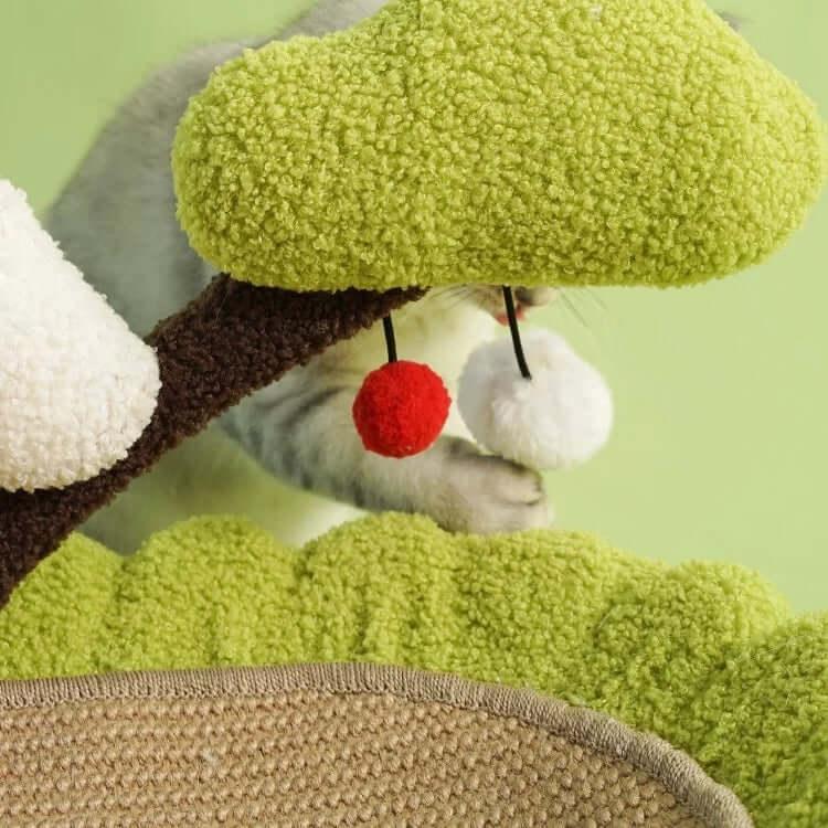 Lucky Tree Style Cat Scratching Board & Cat Bed-Petroom