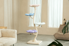 MICHU Fairy Cat Tower Deluxe 4-Tier Designer Flower Cat Tree Pre-Order-Petroom