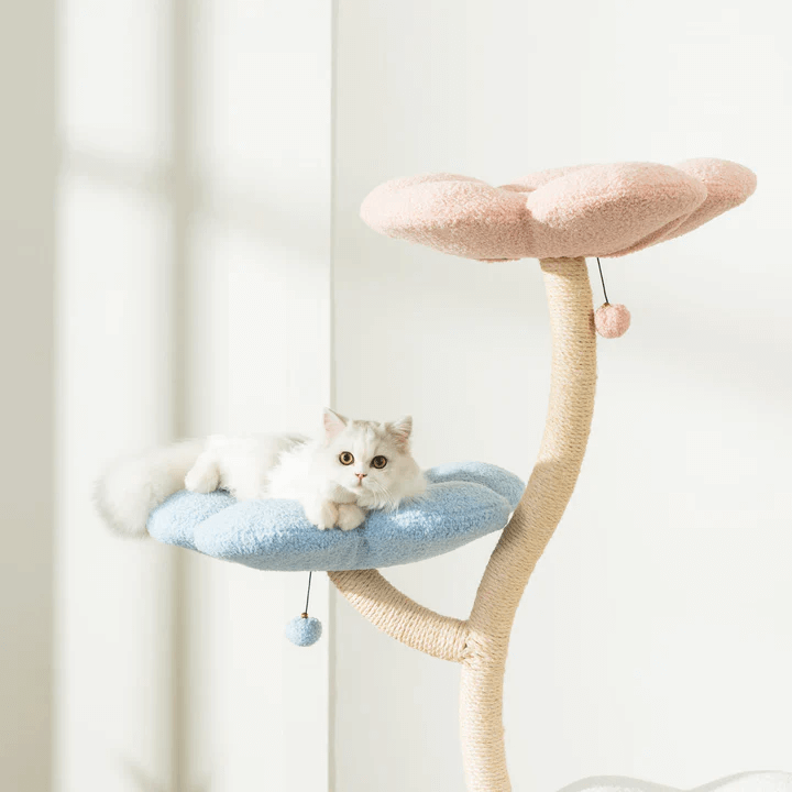 MICHU Fairy Cat Tower Deluxe 4-Tier Designer Flower Cat Tree Pre-Order-Petroom