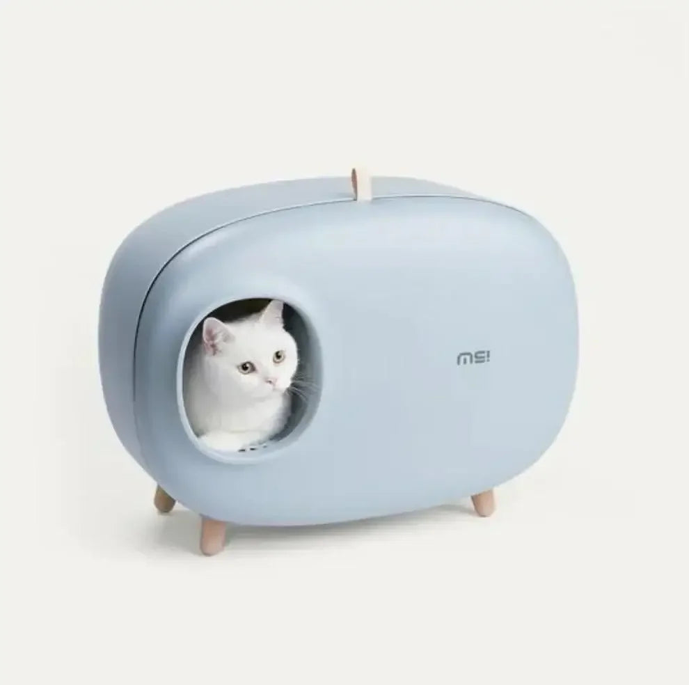 Makesure All In One Storage Cat Litter Box-Petroom