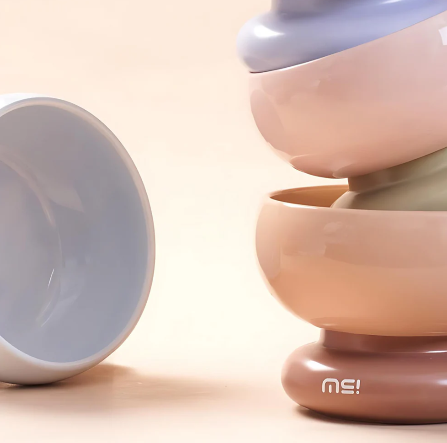 Makesure CALORIE Pet Bowl - Cat and Small Dog Bowl-Petroom