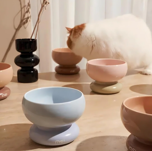 Makesure CALORIE Pet Bowl - Cat and Small Dog Bowl-Petroom