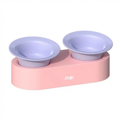Makesure Jingle 2-in-1 Ceramic Pet Bowl Set for Food & Water Cat Bowls-Petroom