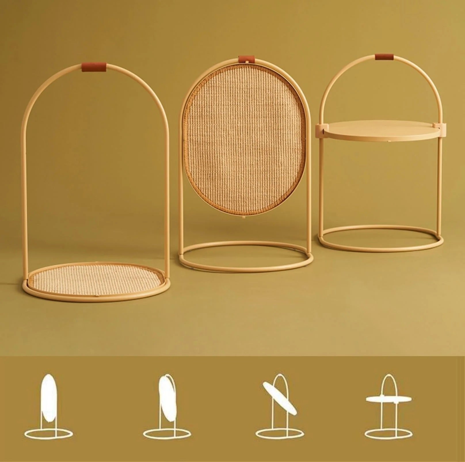 Makesure Multifunctional Cat Scratcher | Sisal Standing Scratching Board-Petroom