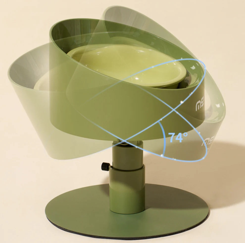 Makesure Sunflower Adjustable Pet Food Bowl-Petroom