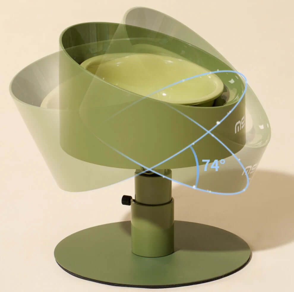 Makesure Sunflower Adjustable Pet Food Bowl-Petroom