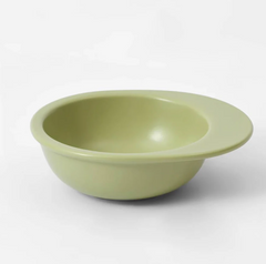 Michu Ceramic 3pcs Dinnerware Set- Raised Bowl and Plate Set for Everyday Pets Essentials-Petroom