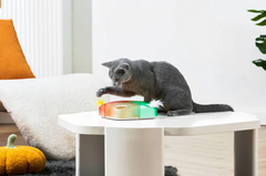Michu Interactive Feathered Rechargeable Automatic Cat Toy Box-Petroom