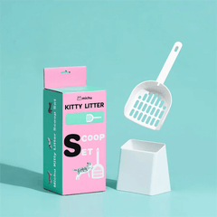 Michu Long-Handle Cat Litter Scoop-Petroom