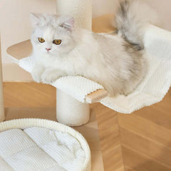 Michu Luna Multi-Layer Solid Wood Cat Nest Tree-Petroom