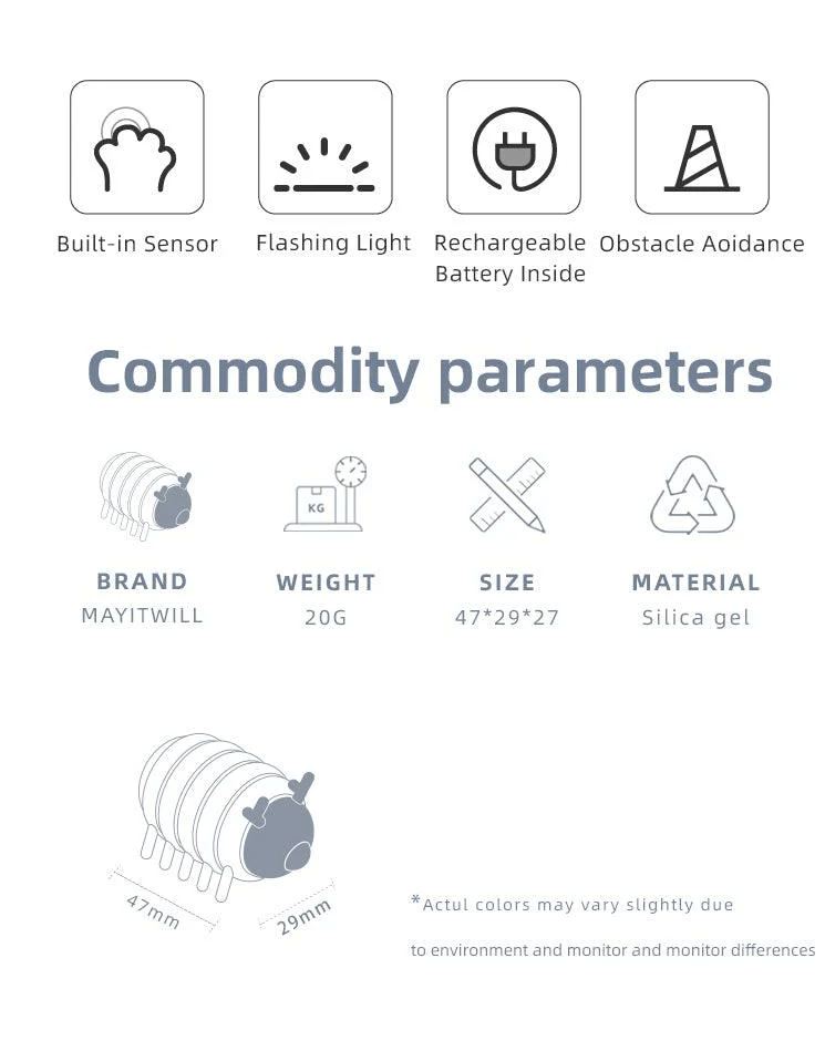 Michu MeowMate Little Monster Automatic Cat Toy-Petroom