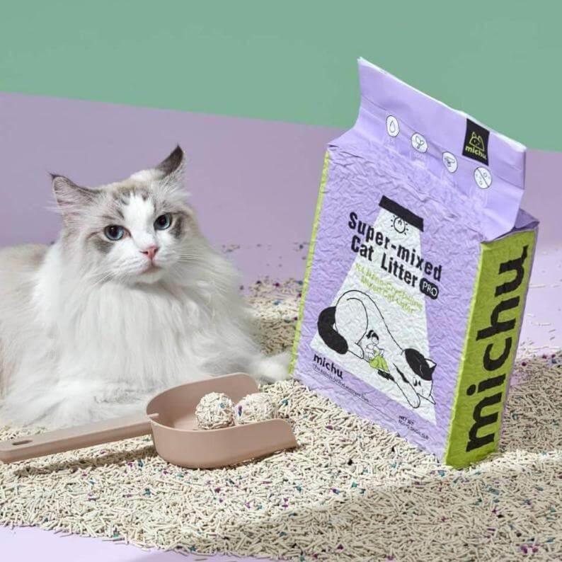 Michu 混合豆腐猫砂2.5kg 黑五团购活动来袭-PETROOM