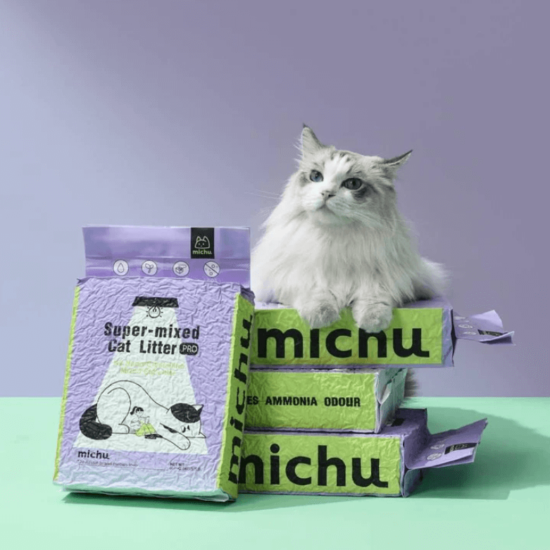 Michu Premium Mixed Tofu Cat Litter Pro Gen3-Petroom