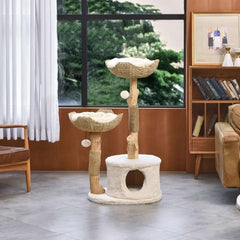 Michu Premium Real Wooden Cat Tree-Large- Spacious Australian Feline Haven Pre-Order-Petroom