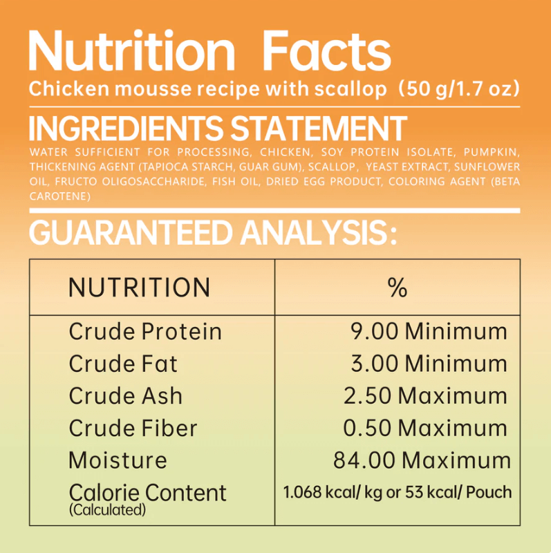 Michu Rainbow Mousse Wet Cat Food 5 Flavours- Complete Food/Wet Mixer and Topper 10pcs/Pack-Petroom
