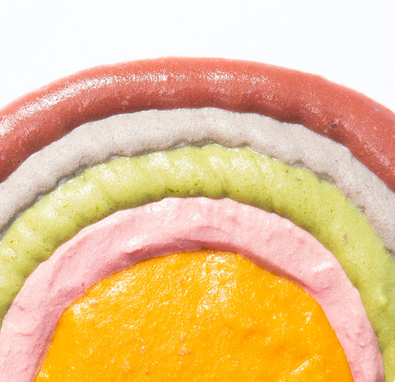 Michu Rainbow Mousse Wet Cat Food 5 Flavours- Complete Food/Wet Mixer and Topper 10pcs/Pack-Petroom