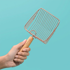 Michu Stainless Steel Cat Litter Scoop - 2 Styles-Petroom