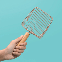 Michu Stainless Steel Cat Litter Scoop - 2 Styles-Petroom