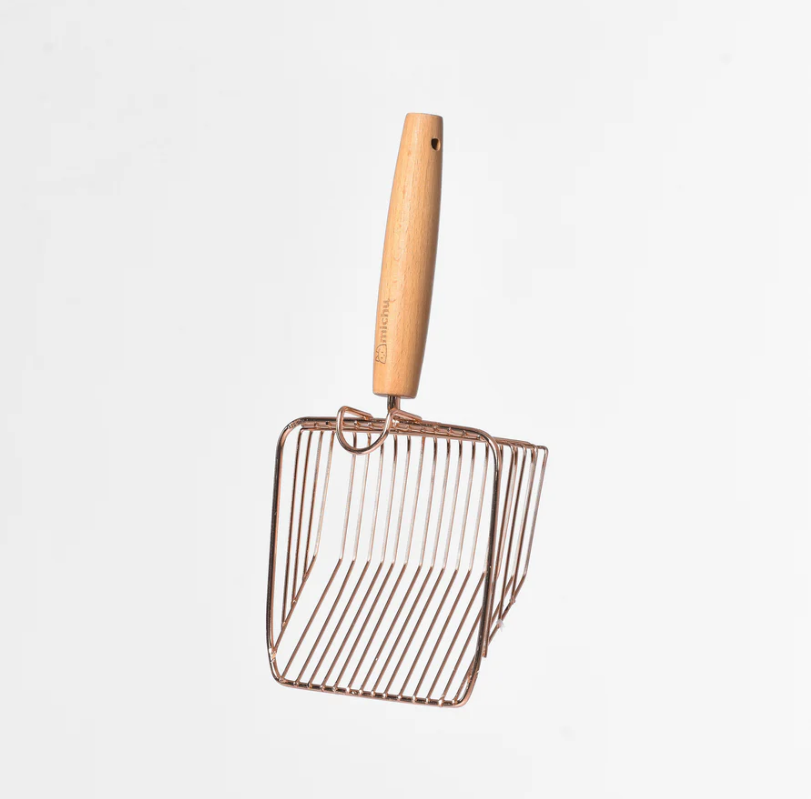 Michu Stainless Steel Cat Litter Scoop - 2 Styles-Petroom