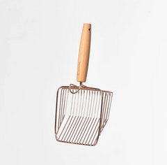 Michu Stainless Steel Cat Litter Scoop - 2 Styles-Petroom