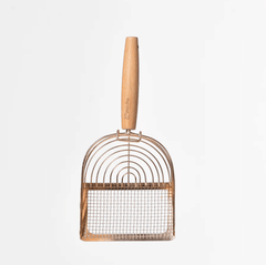 Michu Stainless Steel Cat Litter Scoop - 2 Styles-Petroom