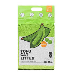 Michu Tofu Cat Litter Gen3 6L- Dust-Free and Natural Clumping-Petroom