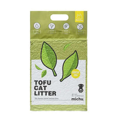 Michu Tofu Cat Litter Gen3 6L- Dust-Free and Natural Clumping-Petroom