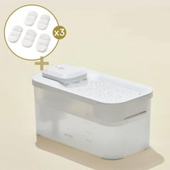 Michu Wireless Cat Water Fountain - Battery Operated Dispenser for Healthy Hydration-Petroom