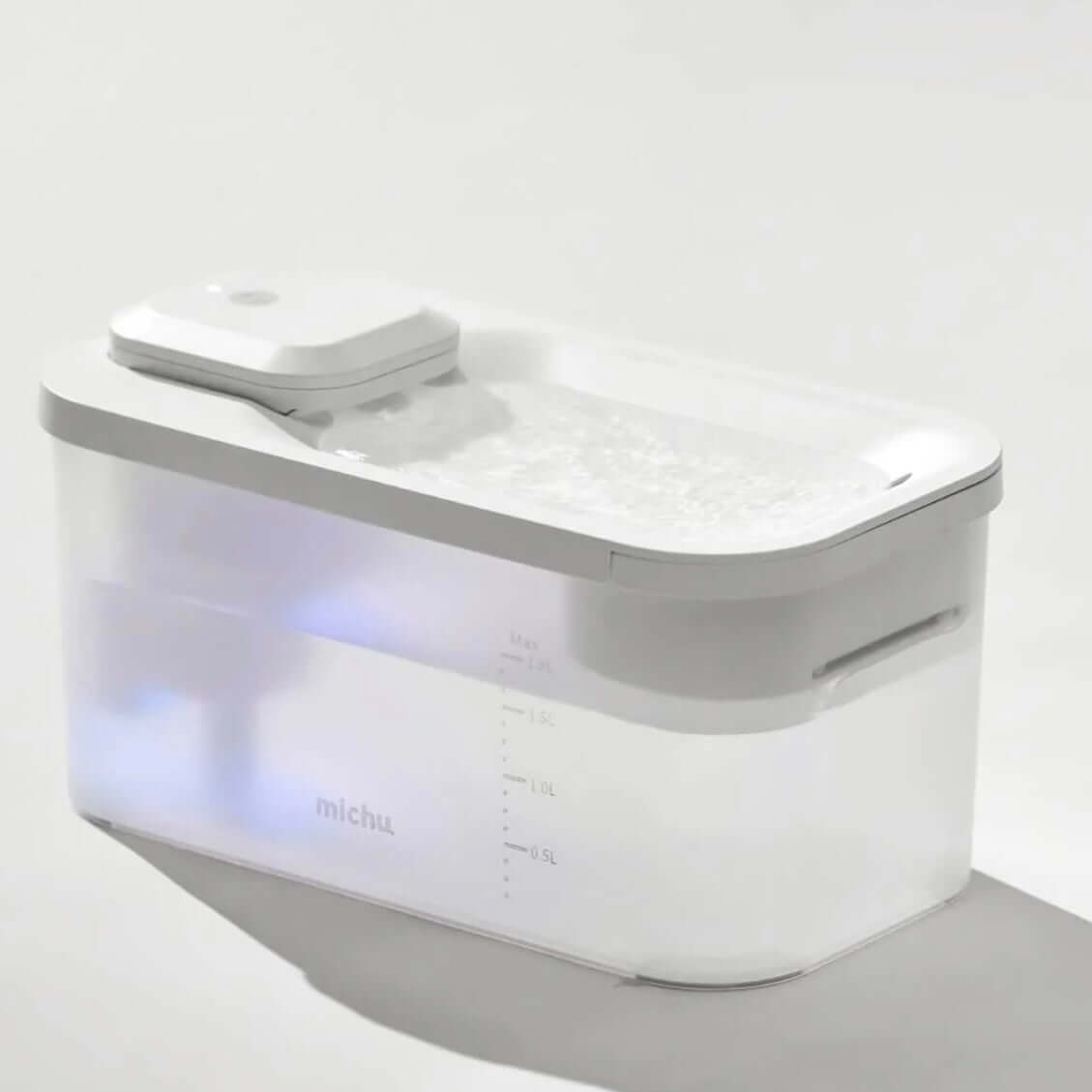 Michu Wireless Cat Water Fountain - Battery Operated Dispenser for Healthy Hydration-Petroom