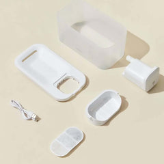 Michu Wireless Cat Water Fountain - Battery Operated Dispenser for Healthy Hydration-Petroom