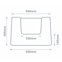 Michu XXL Deluxe Cat Litter Box-Petroom
