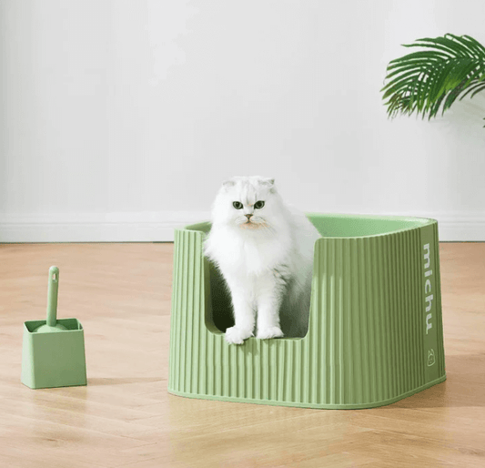 Michu XXL Deluxe Cat Litter Box-Petroom