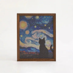 Modern Wall-Mounted Cat Scratcher – Decorative Cat Scratch Board for Indoor Cats-PETROOM