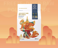 PET-EVER Freeze Dried Raw Cat Food Grain Free Beef/Chicken/Rabbit 400g-PETROOM