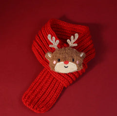 Christmas Pet Scarf in Four Festive Designs – For Cats & Small Dogs-PETROOM