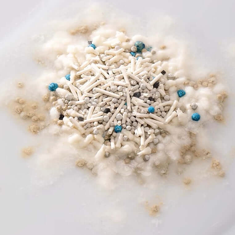 PETSHY Coconut Tofu Cat Litter Fine Mixed Bentonite 2kg-Petroom